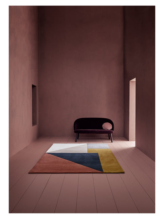 Tappeto Arguto Multi Linie Design ambientato in un interno