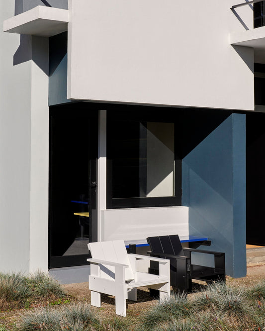 Poltrona Crate, Bianco