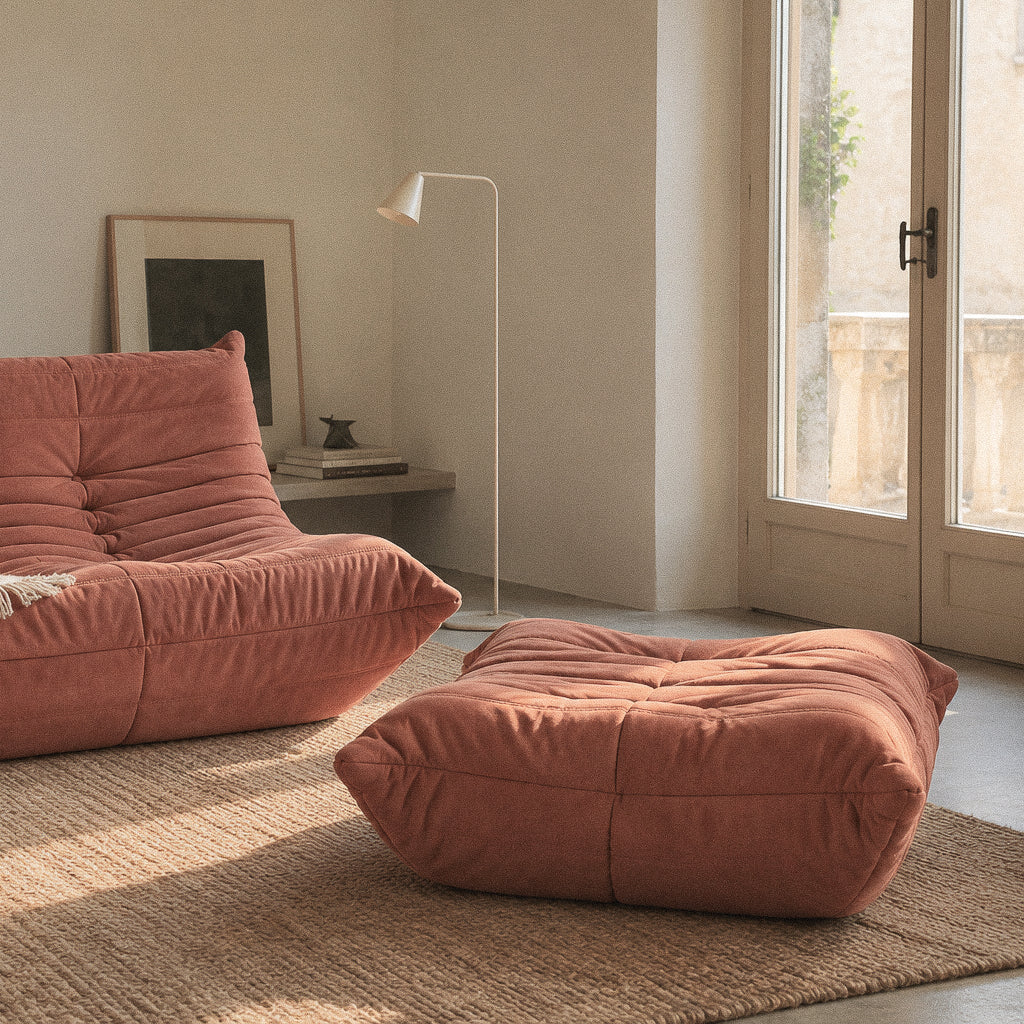Pouf Togo, Alcantara Cameobrown