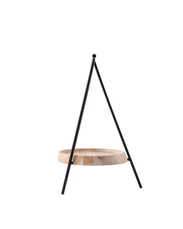 Tavolino Rotondo Pinch 39x39 Cedro
