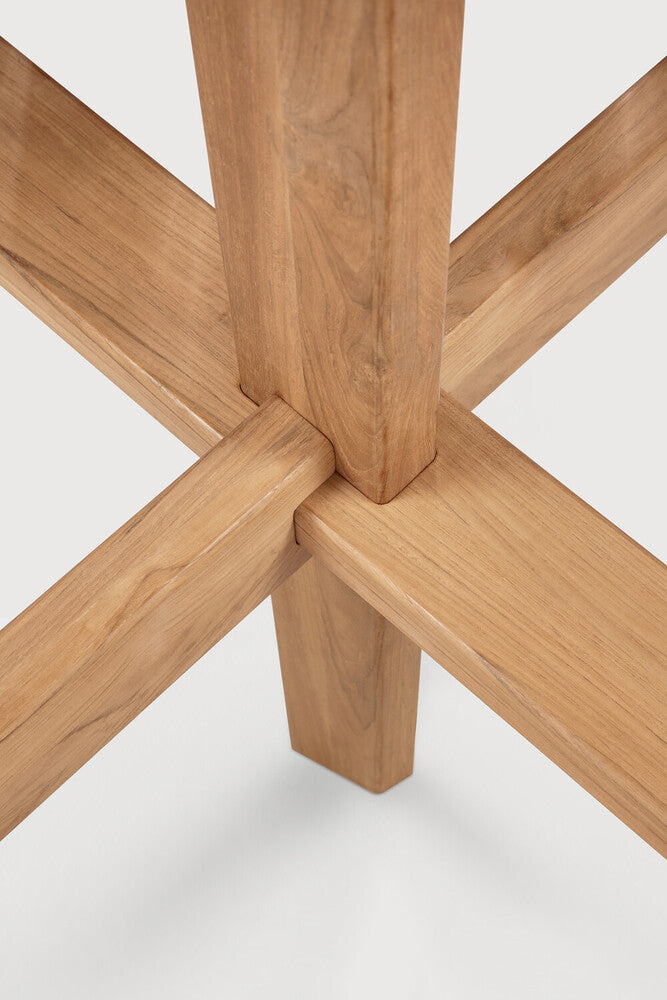 TAVOLO CIRCLE ø136 TEAK