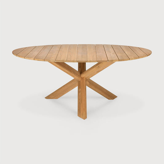 TAVOLO CIRCLE ø136 TEAK