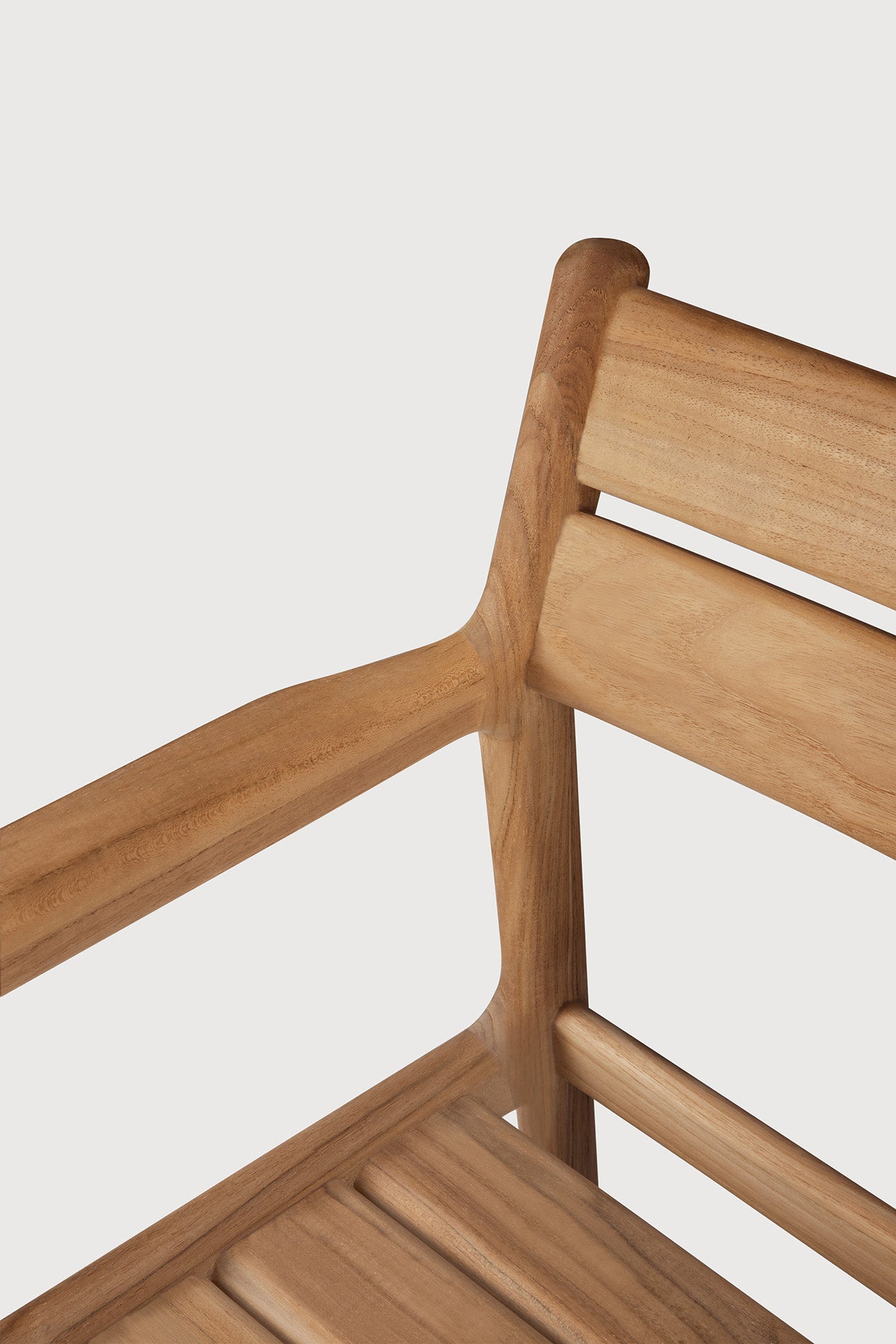 SEDIA JACK DA ESTERNO TEAK C/BRACCIOLI