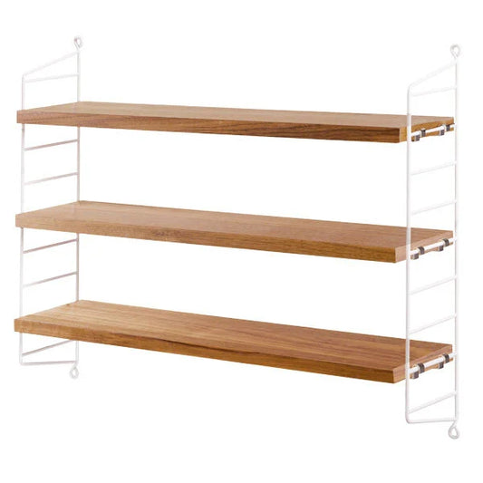 Libreria String Pocke, oak/white