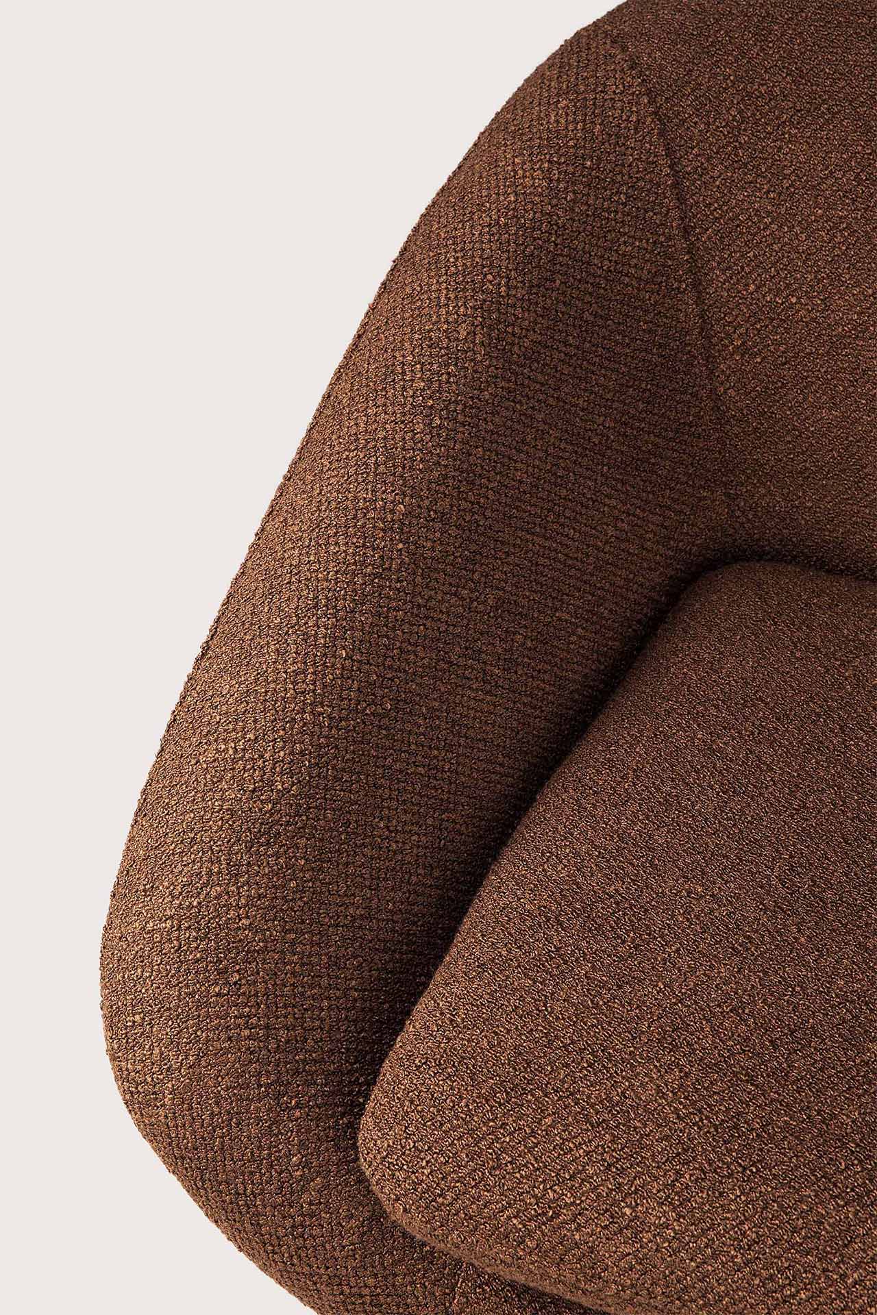 Poltrona, Barrow, Tessuto Copper