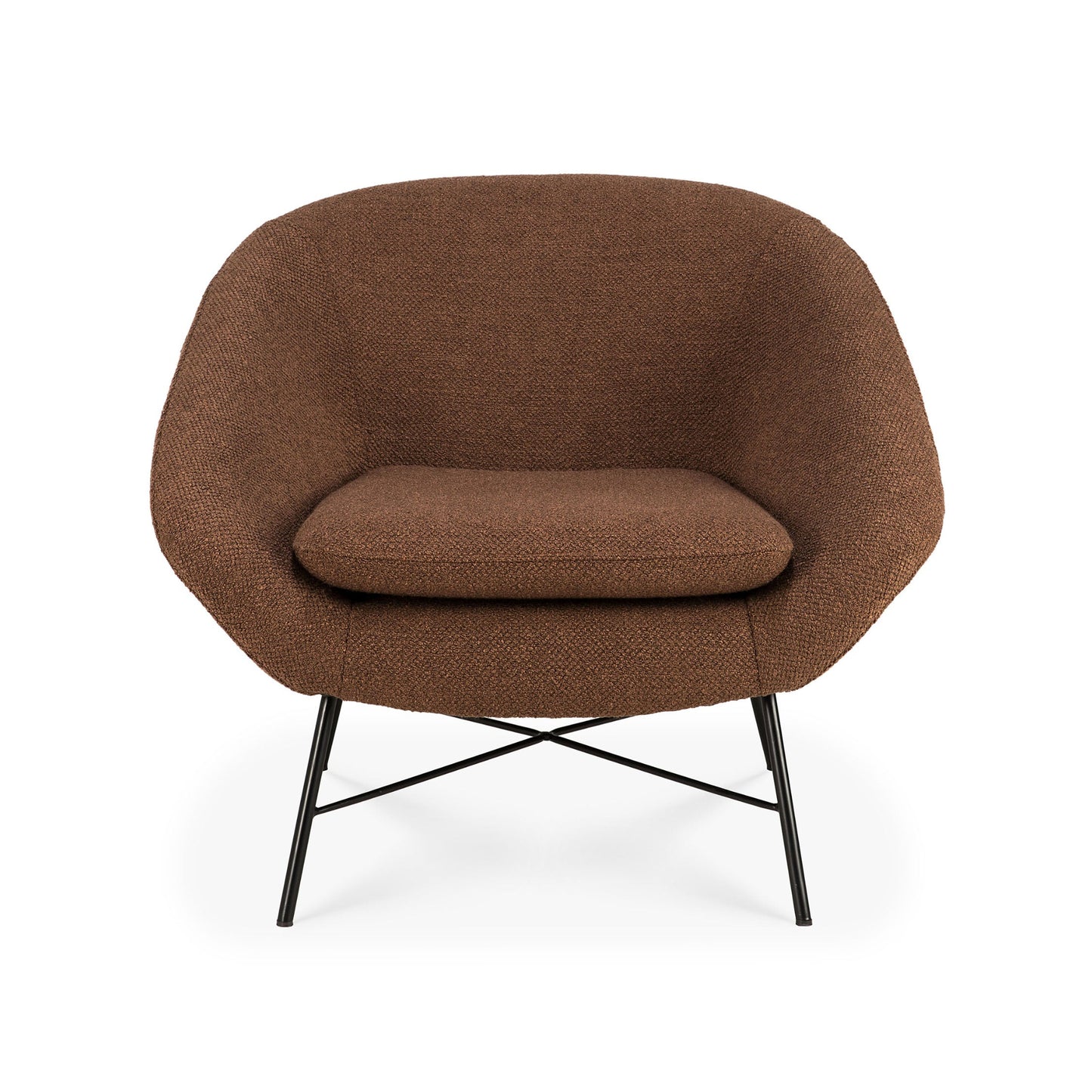 Poltrona, Barrow, Tessuto Copper