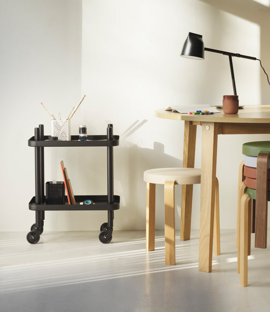Carrello Block Normann Copenhagen, nero - ambientazione
