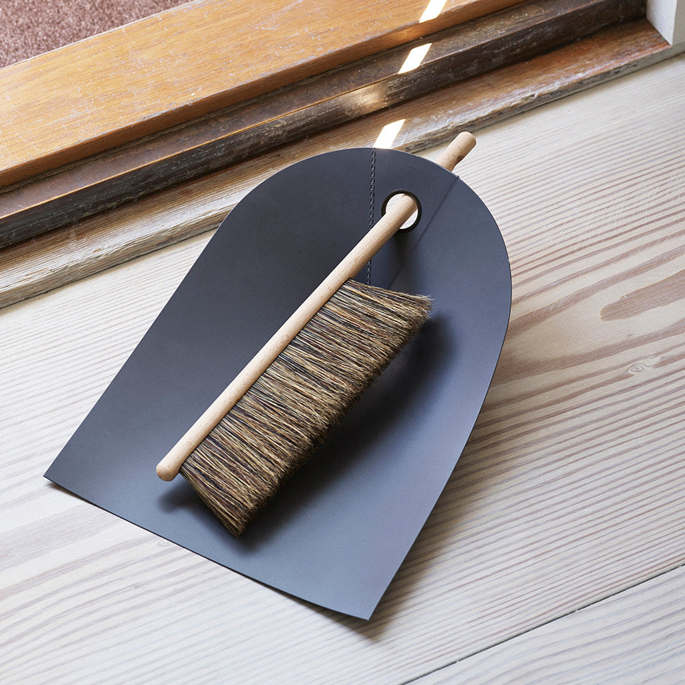 Set Paletta e Scopetta, Dustpan & Broom, Dark Grey