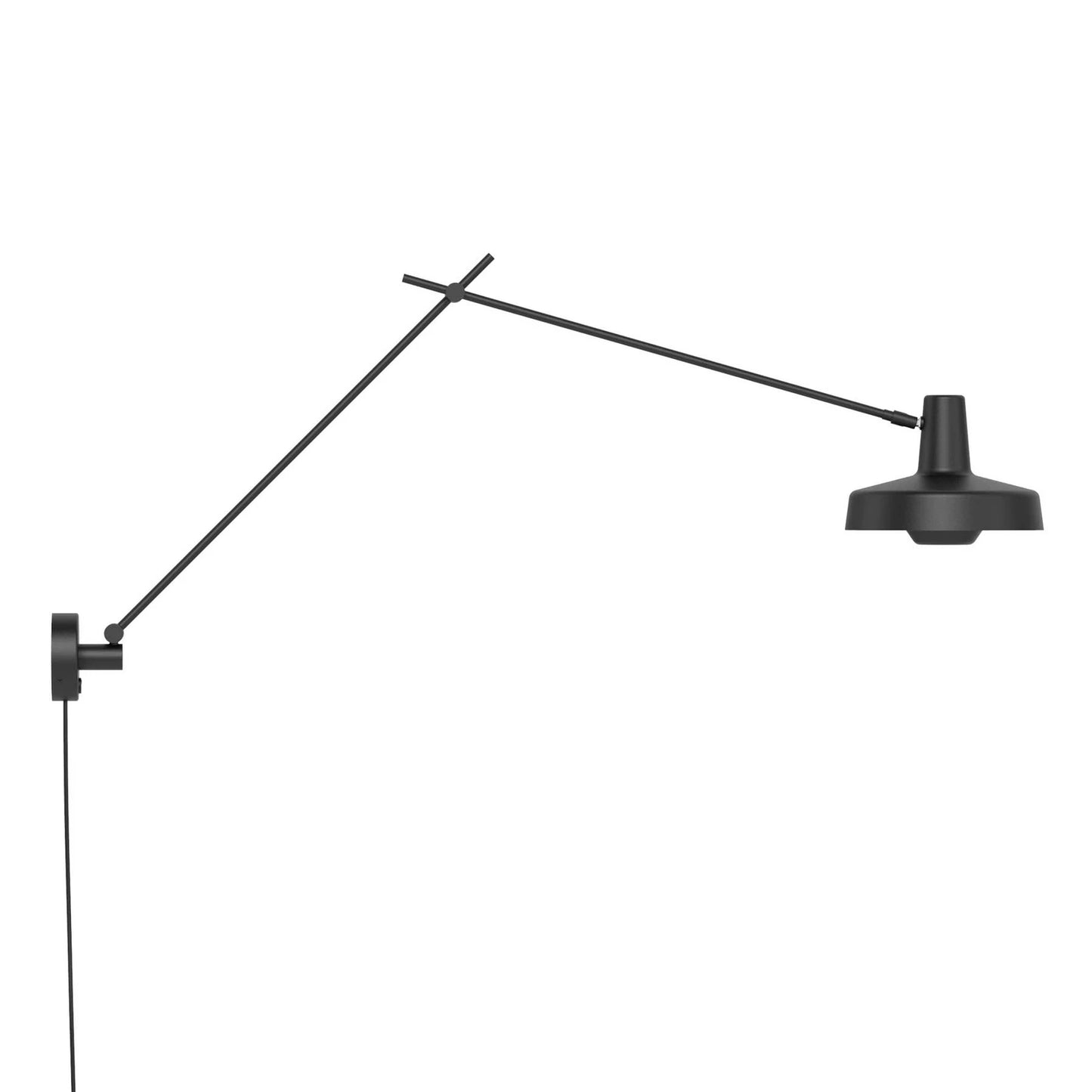Lampada da Parete, Arigato Long, Nero
