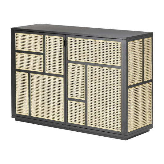 Credenza Air Design House Stockholm, rovere tinto nero, vista prodotto