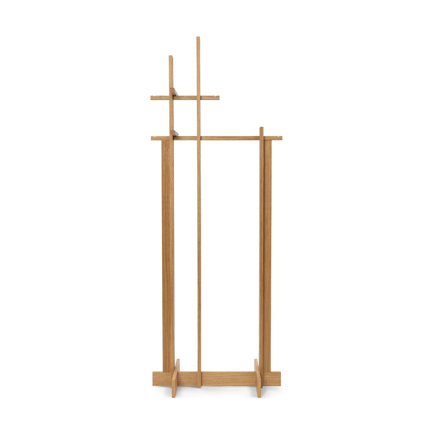Appendiabiti Bridge ferm LIVING, rovere oliato
