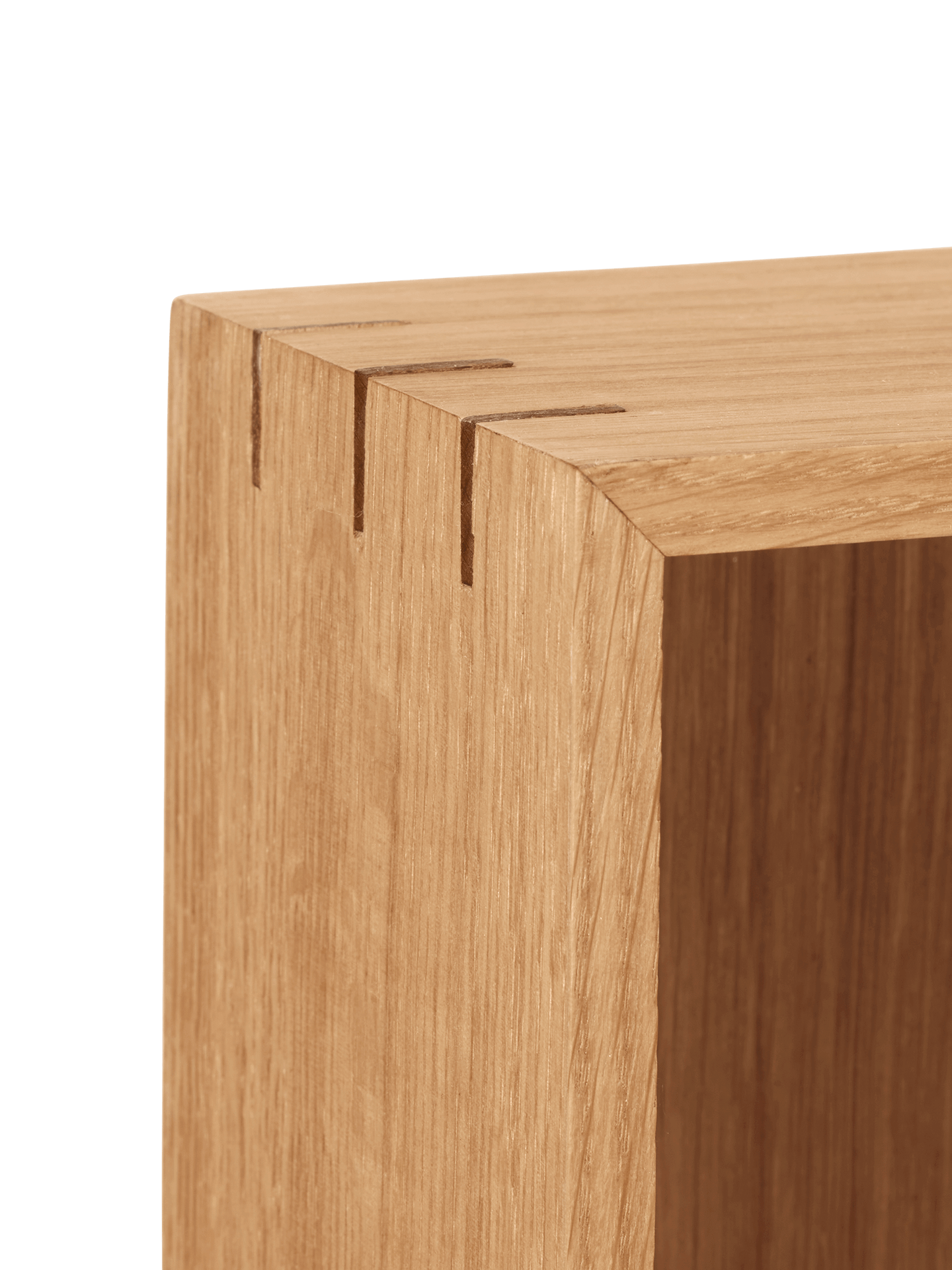 Mensola Bon ferm LIVING, rovere oliato - dettaglio