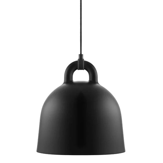 Lampada Sospensione Bell S, Nero