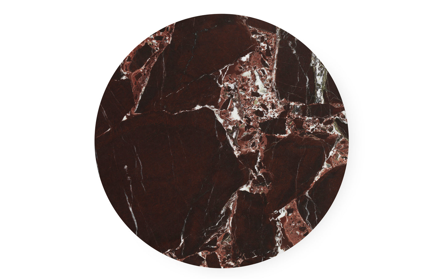 Tavolino Dit, Marmo Rosso Levanto