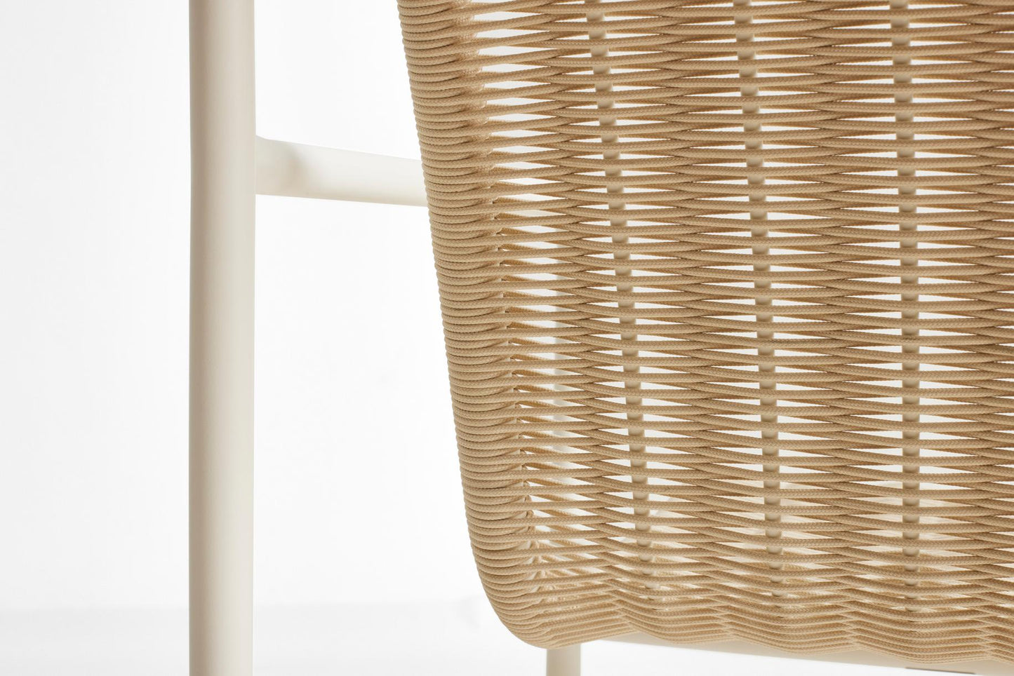 Poltrona Lounge Palissade Cord Low, Cream