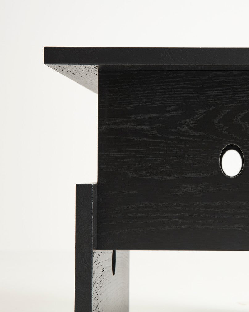 #Color_Rovere Laccato Nero