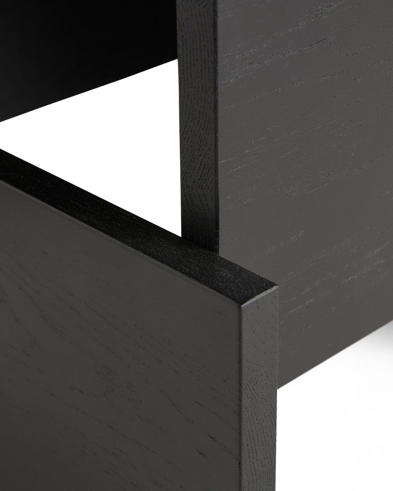 #Color_Rovere Laccato Nero