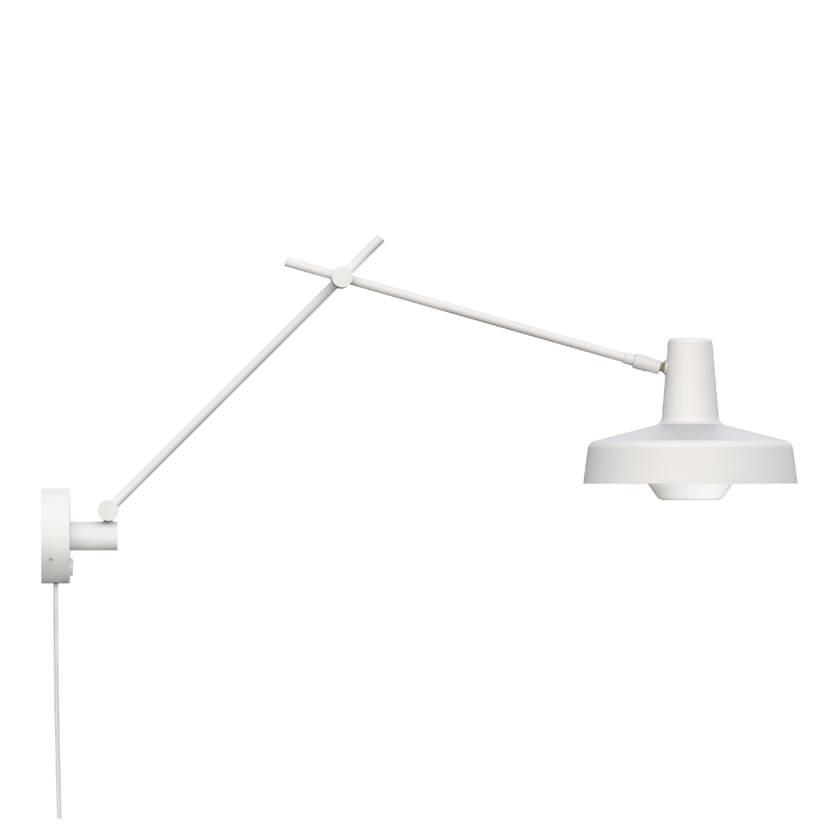 Lampada da parete Arigato Grupa, col. Bianco