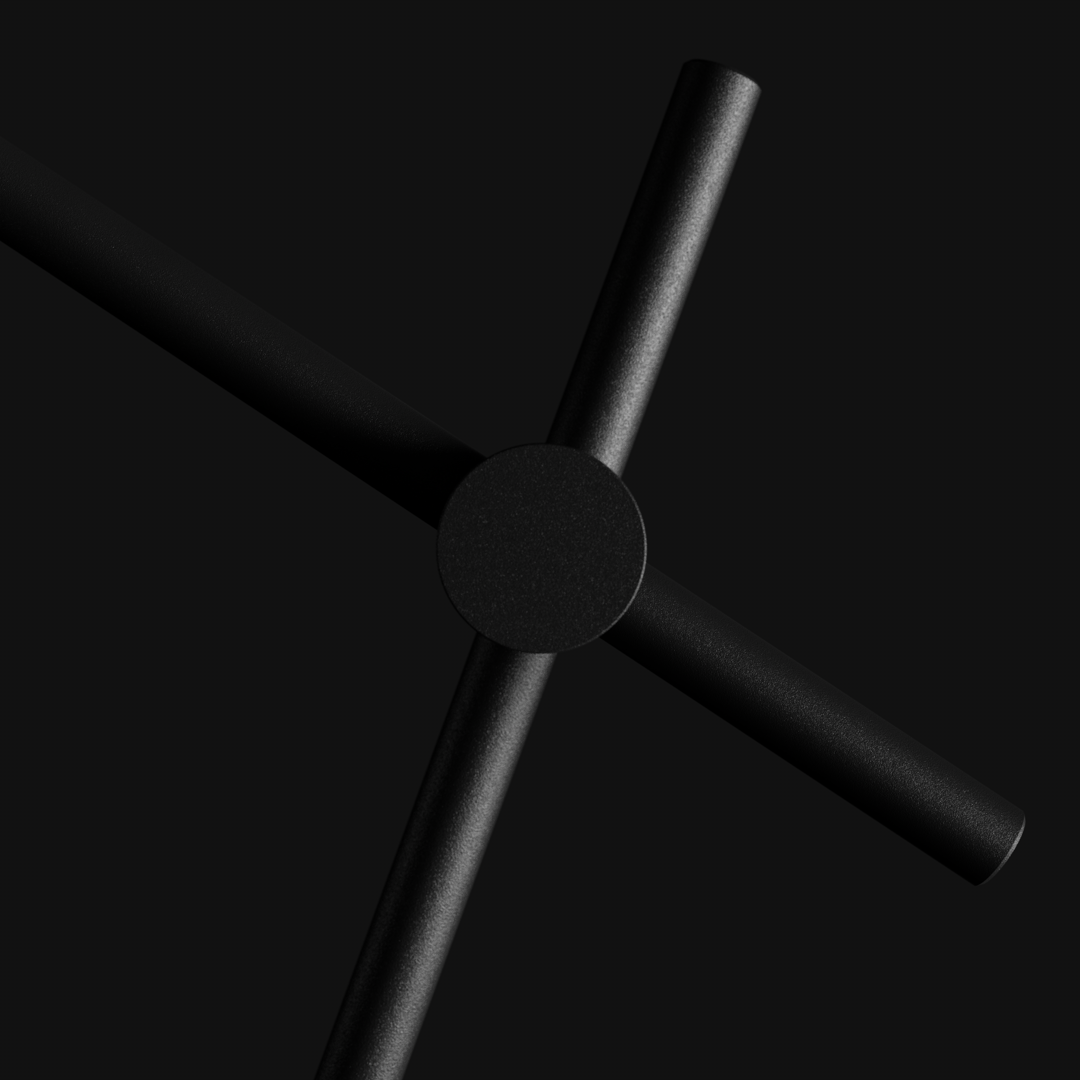 Lampada da soffitto Arigato, vers. Long - disegno tecnico
