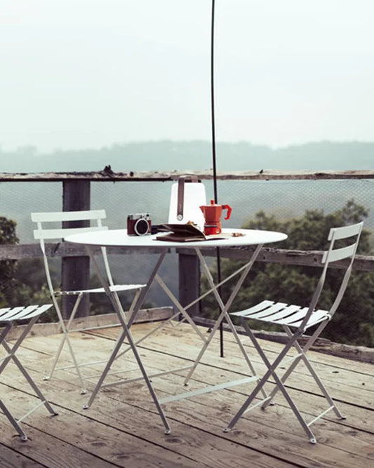 Tavolo Pieghevole Bistro, Ø77, Clay Grey