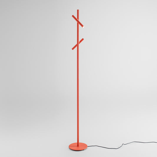 G.E.A. Luce lampada da terra arancio GPIA40