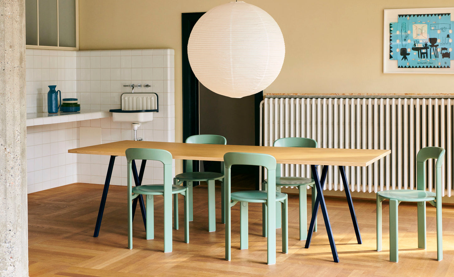 Paralume Rice Paper Shade, Ø80