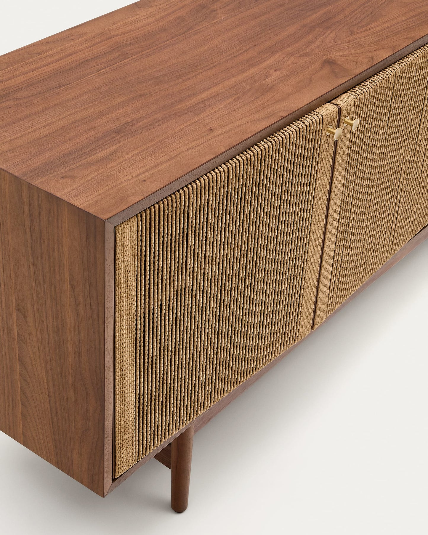 Credenza Elan, noce/corda, L.180 x h.73 x p.45