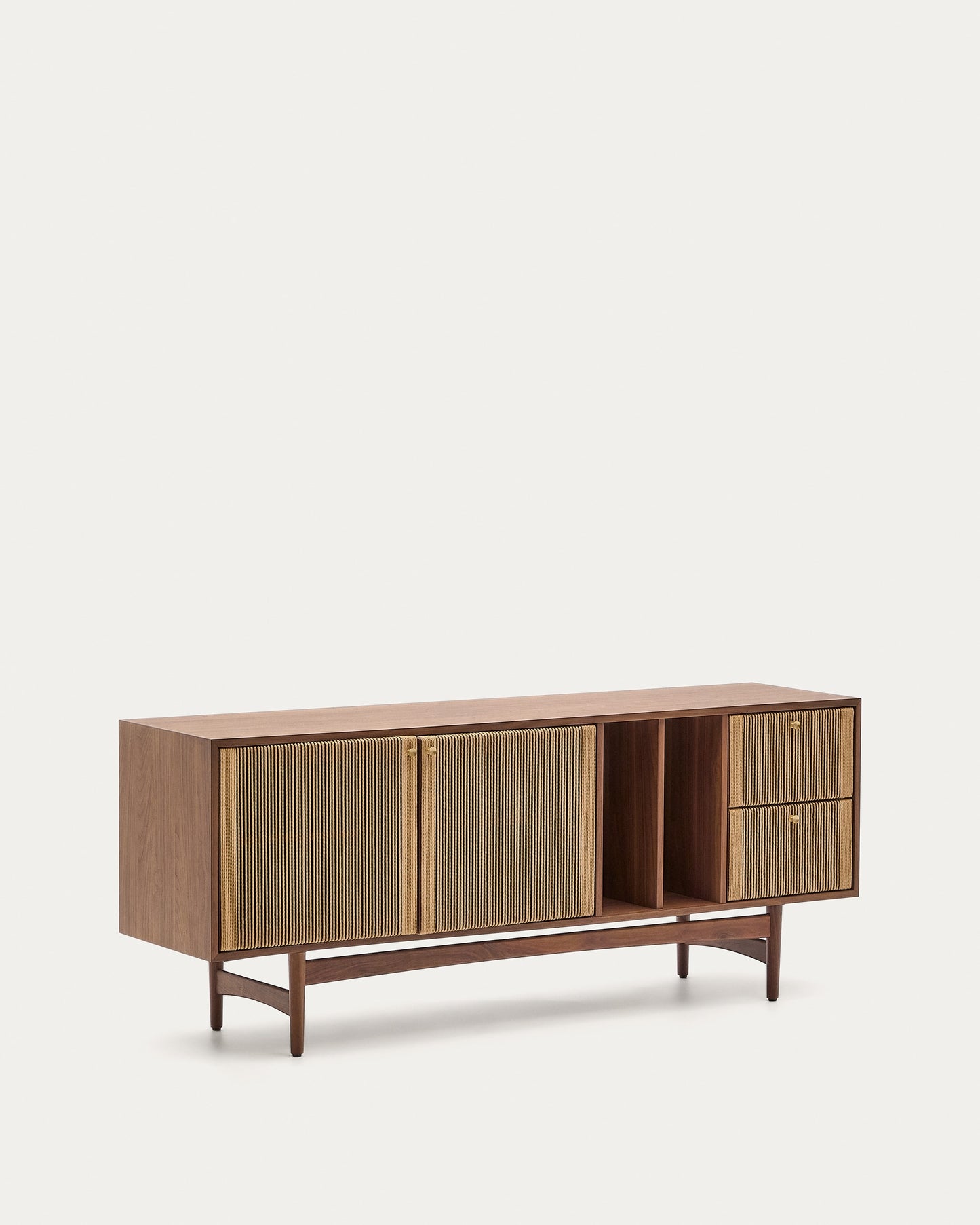 Credenza Elan, noce/corda, L.180 x h.73 x p.45