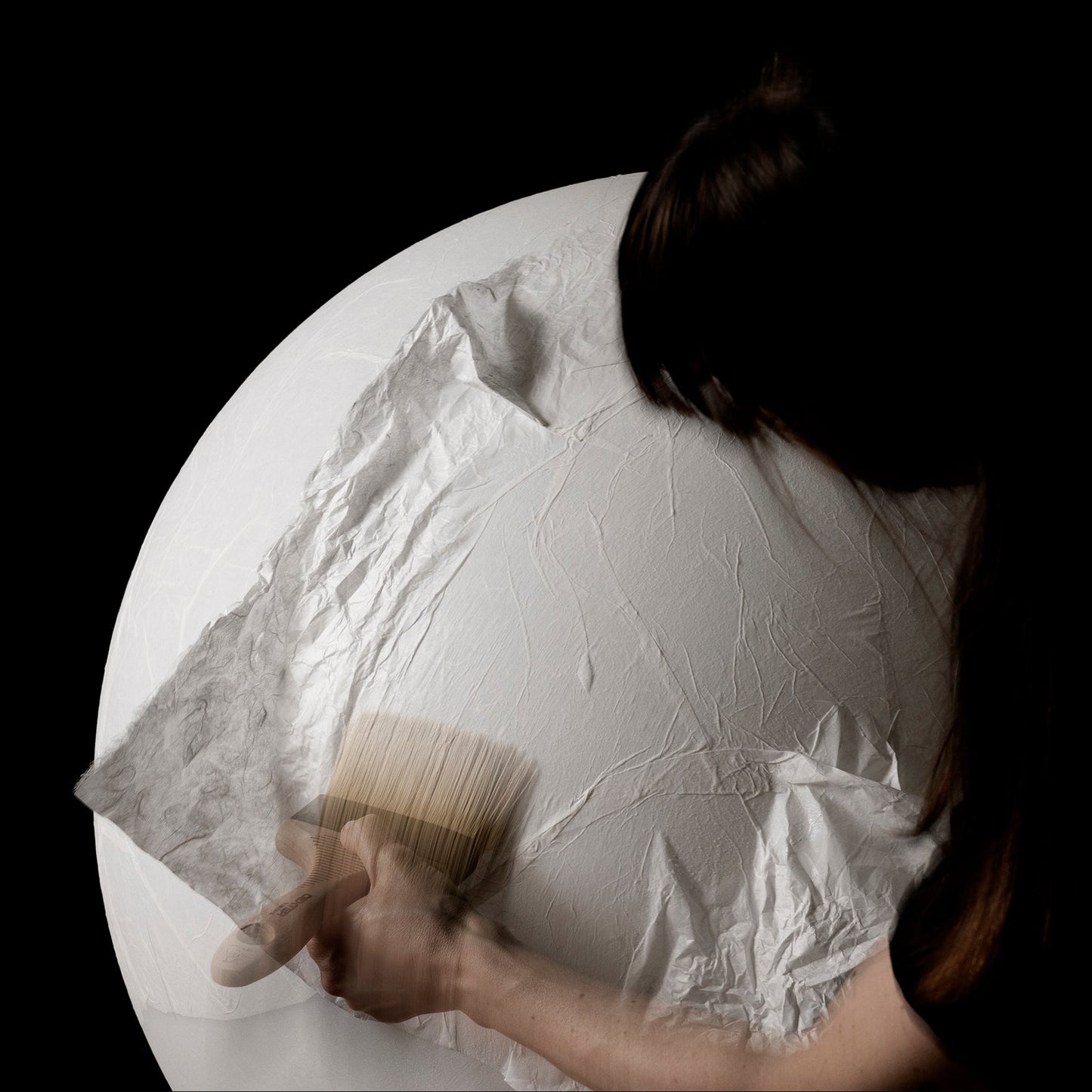 Lampada sospensione Moon , ø80