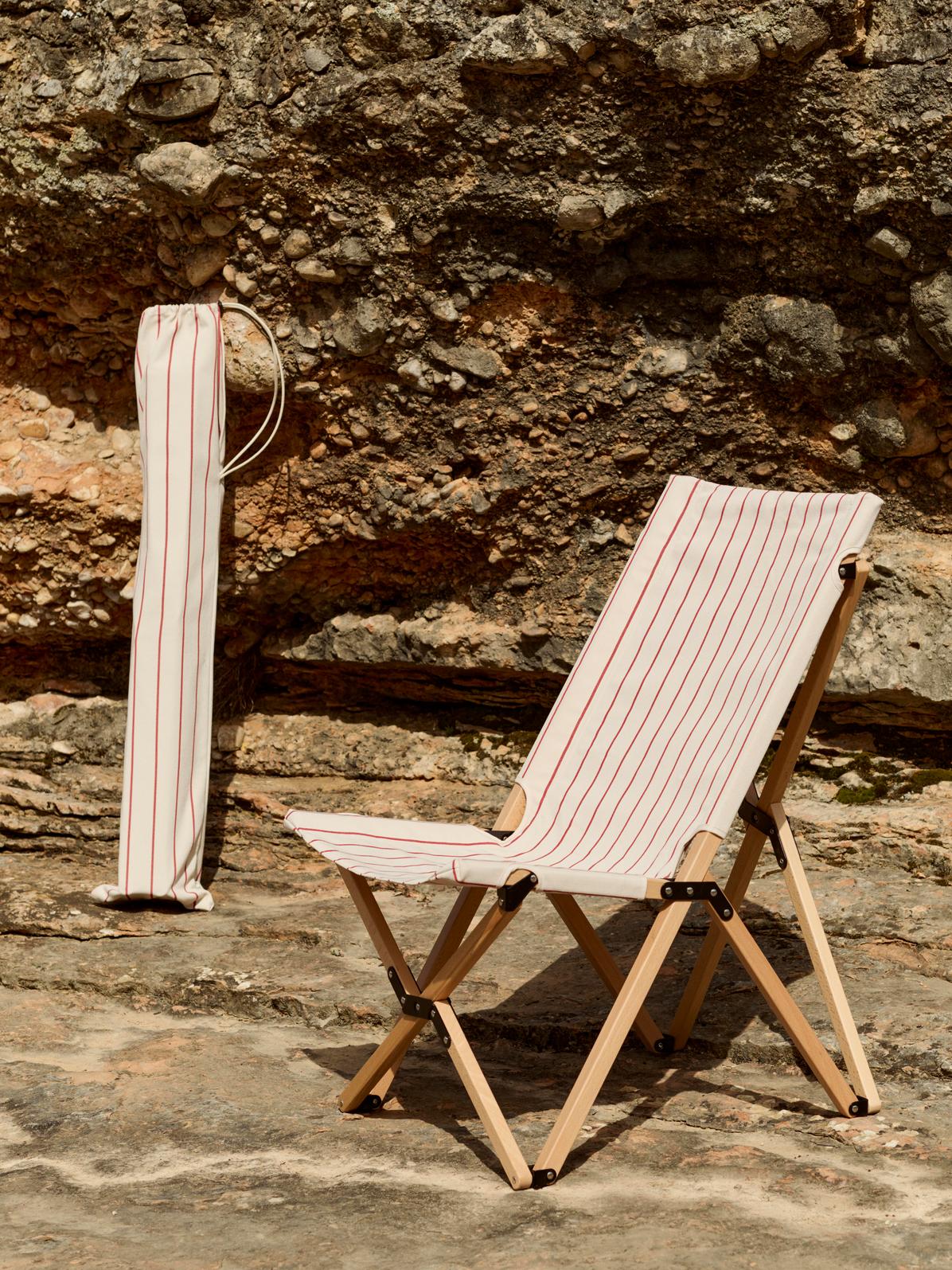 Sedia pieghevole Outdoor Market by Jasper Morrison, faggio