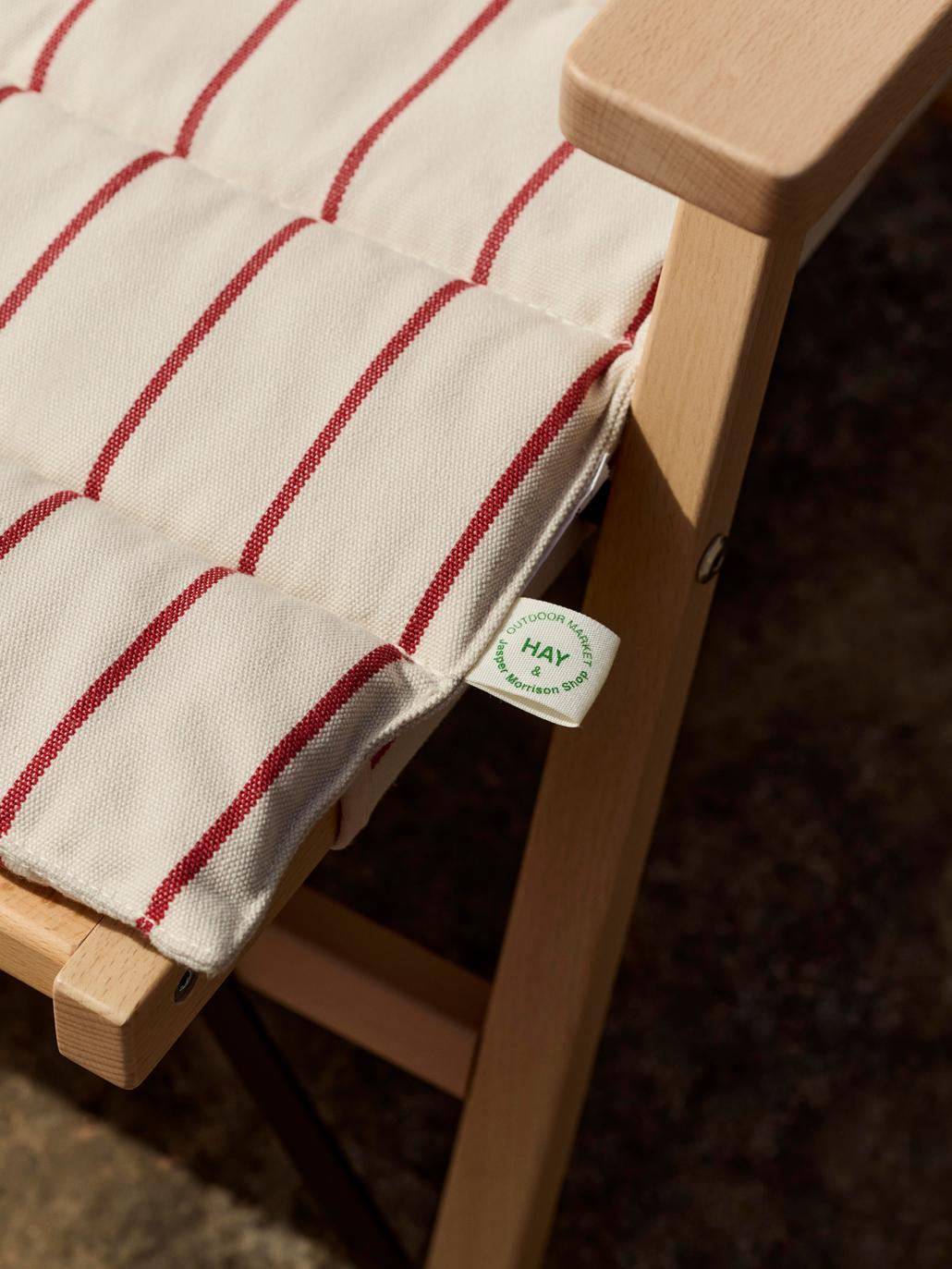 Divano pieghevole Outdoor Market by Jasper Morrison senza cuscino