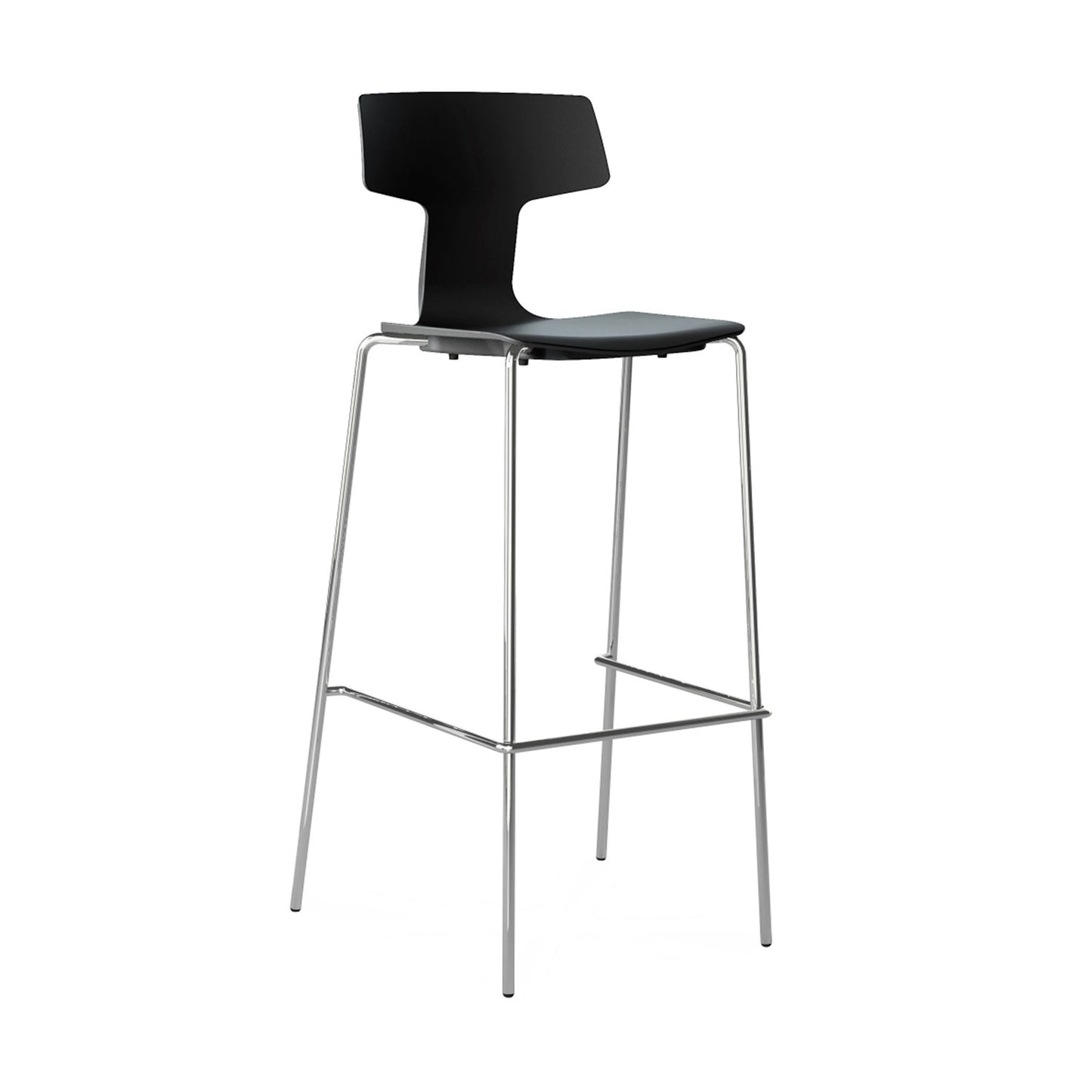 SGABELLO SPLIT NERO H65