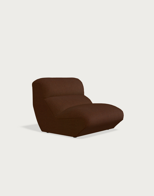 Poltrona, Hi Lo AV54, ReWool2, Marrone