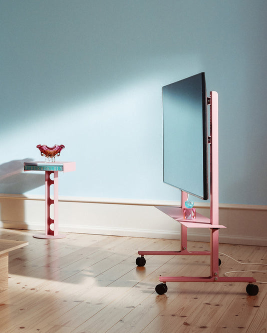 Porta tv Straight Rollin', col. Bubble gum