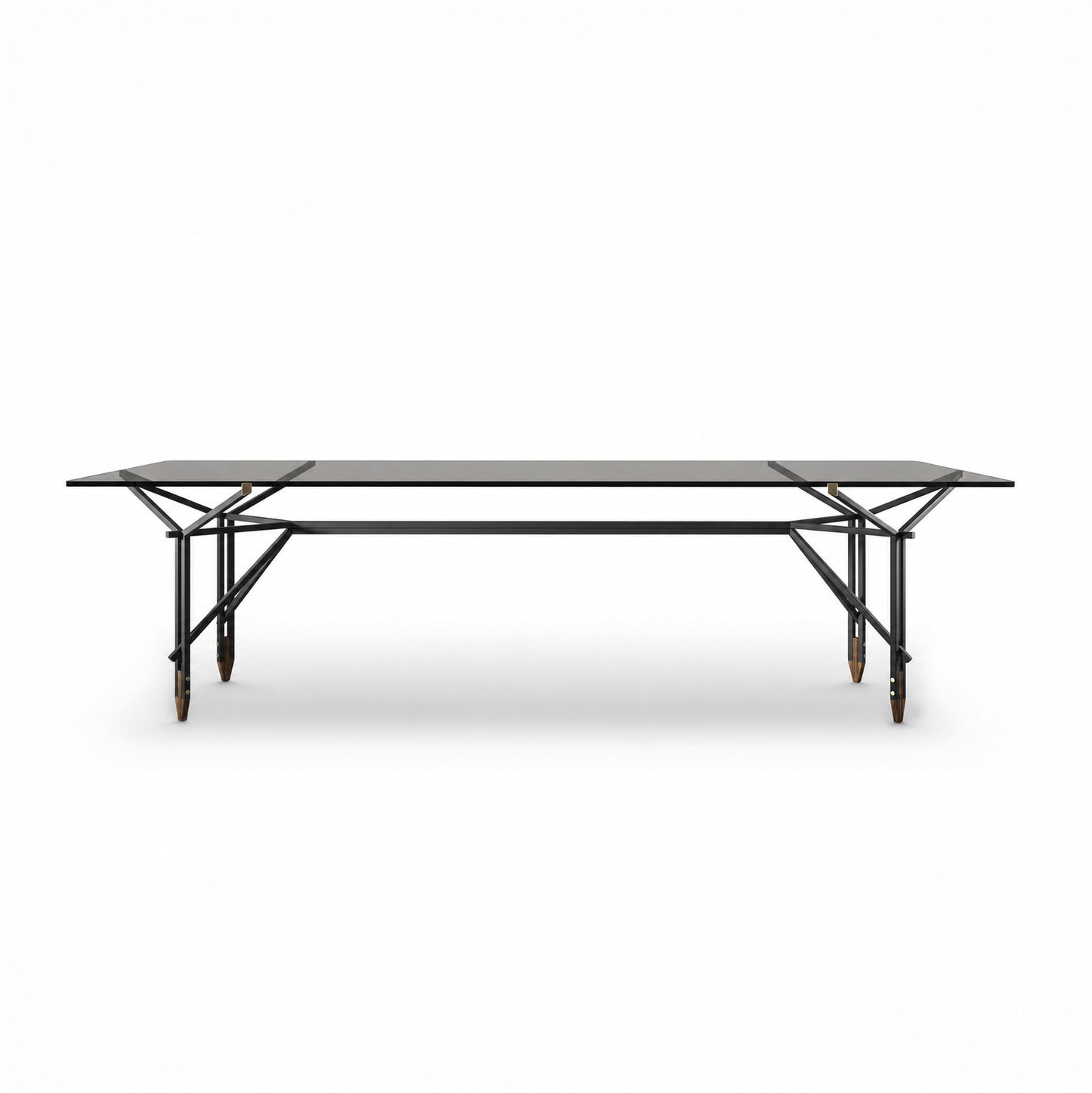 Tavolo, Olimpino, Vetro Satinato, 240x105