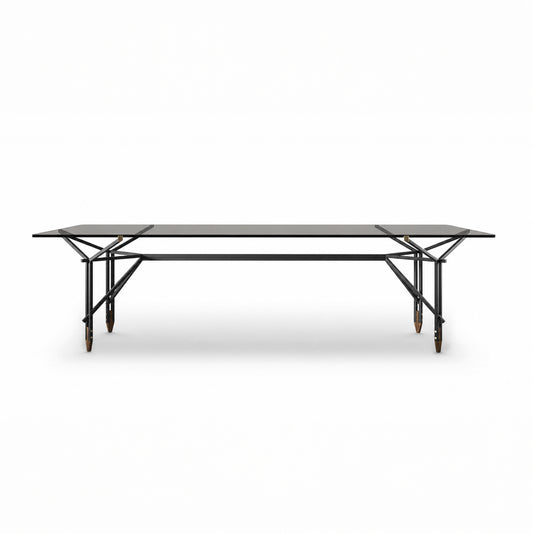 Tavolo, Olimpino, Vetro Satinato, 240x105