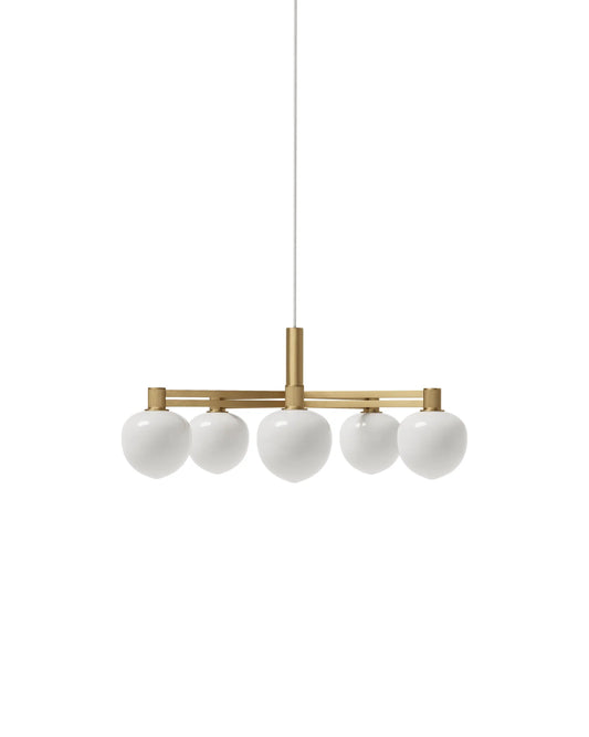 Lampadario Memoir, Ottone, 120 V