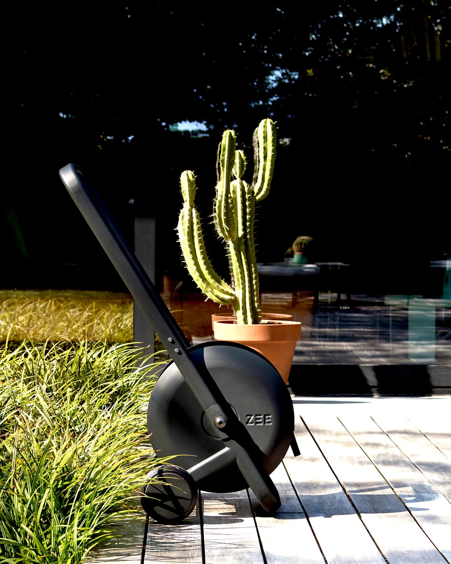 Carrello Tasman, Avvolgitubo 50m, Black