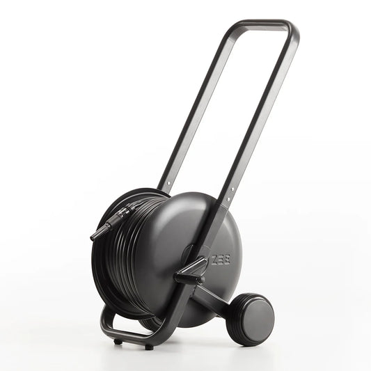 Carrello Tasman, Avvolgitubo 50m, Black
