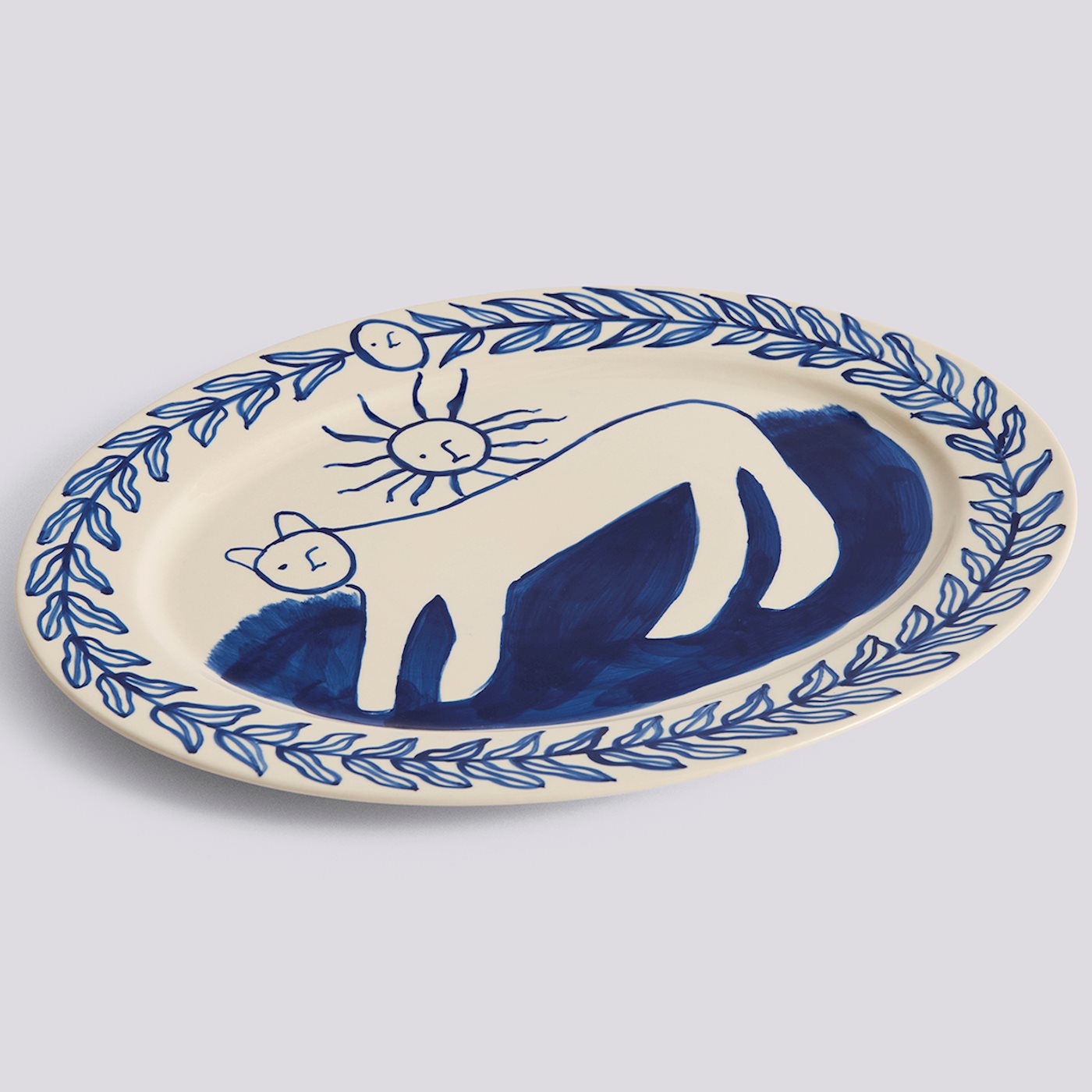 Buono regalo per La Pittura Serving Plate L.36,5 Charlotte per Lista nozze Agnese e Alberto