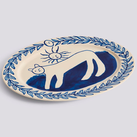 Buono regalo per La Pittura Serving Plate L.36,5 Charlotte per Lista nozze Agnese e Alberto