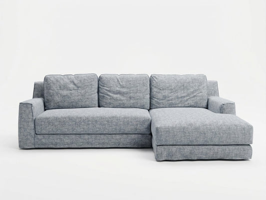 Light blue sofa gervasoni