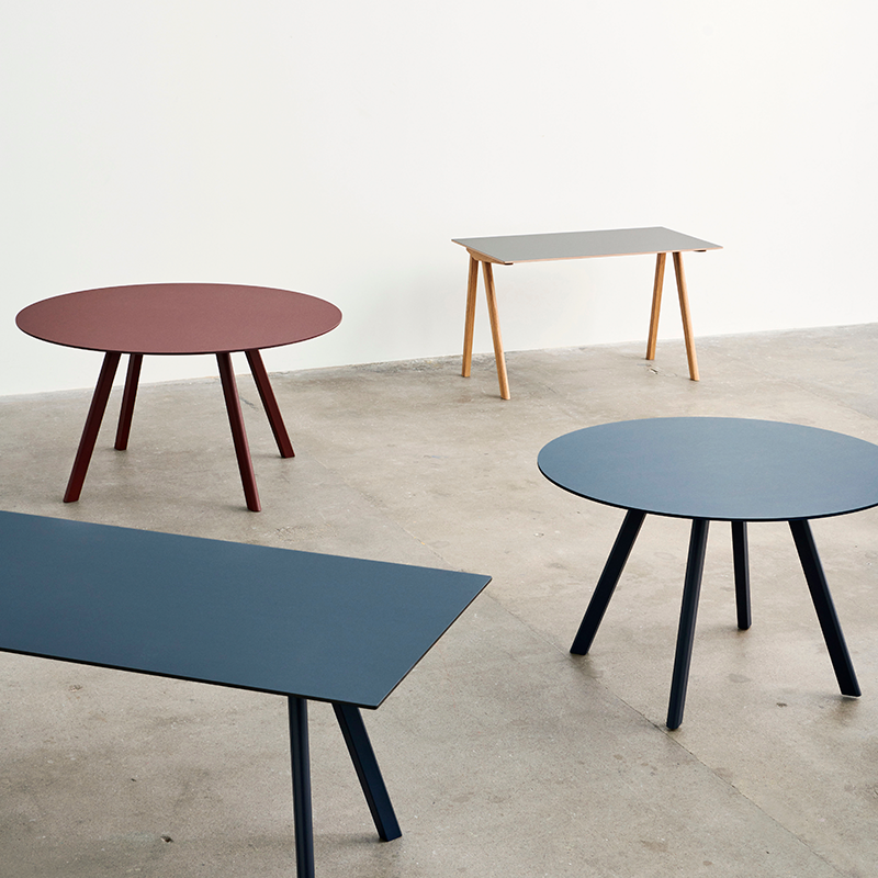 Tavolo CPH25 2.0, ø120, bordeaux