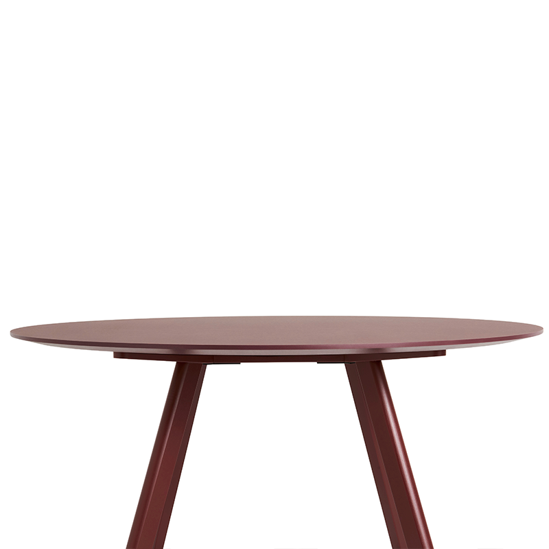Tavolo CPH25 2.0, ø120, bordeaux