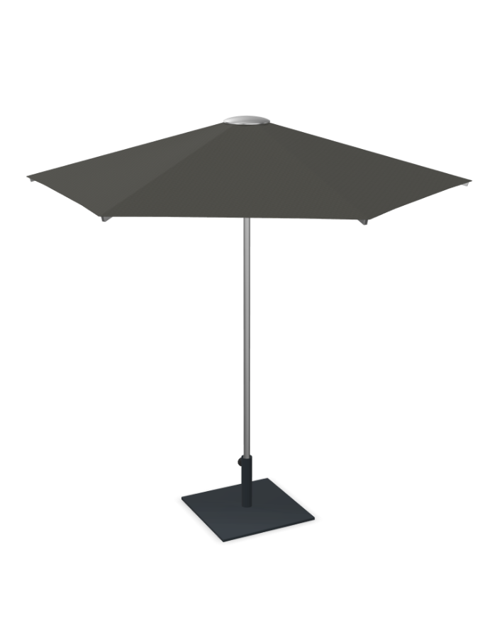 SHADE OMBRELLONE 2,5 ESAGONALE NERO