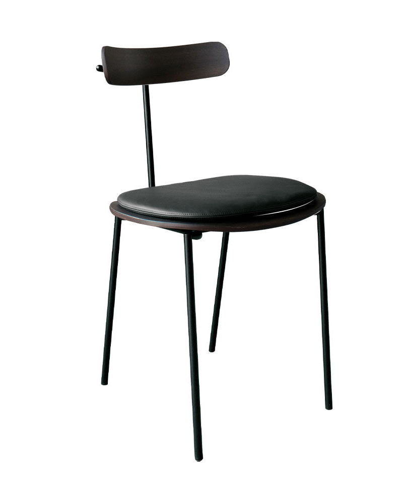 Sedia, ECH3, Rovere Smoked / Nero