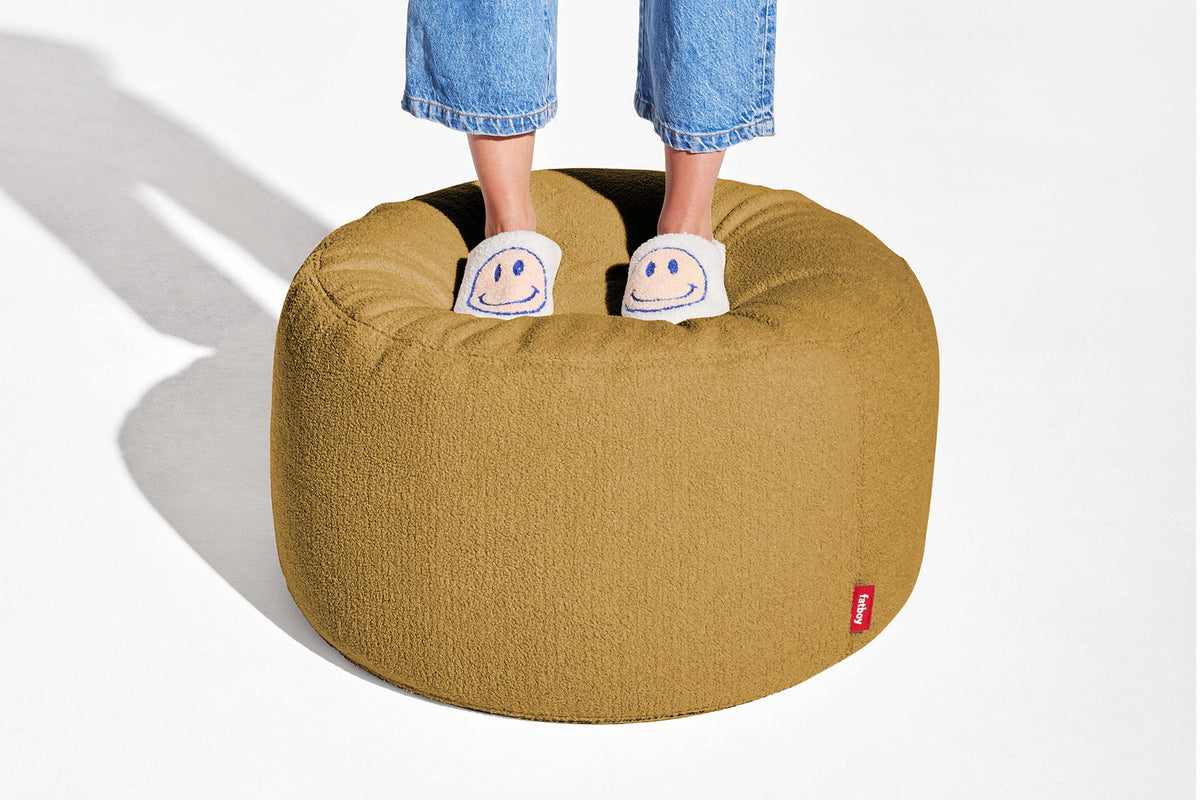 Pouf Point Large, Sherpa Cider