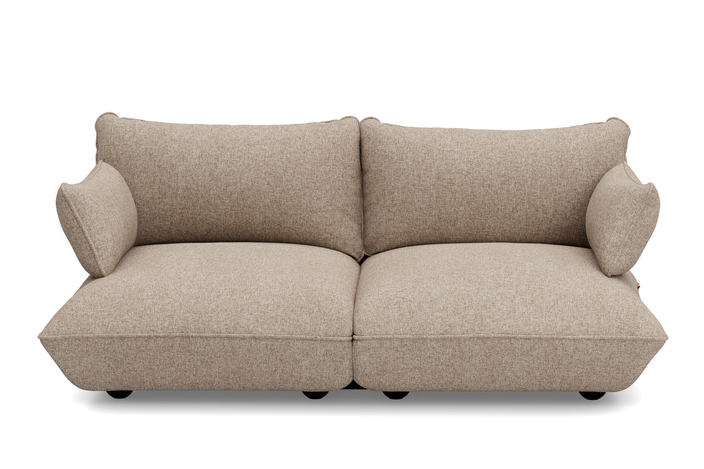 Divano Sumo,medium, l.210,5 x p.108 x h.90 , bouclè marrone