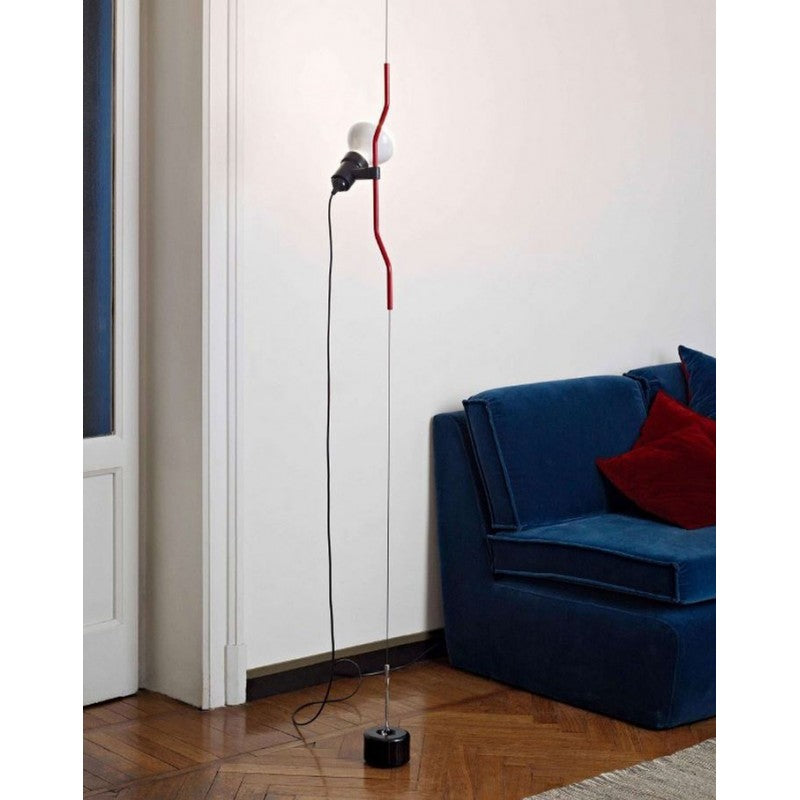 Lampada Parentesi, Rosso