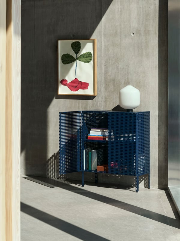 Credenza Perforated Cabinet, da terra, medium